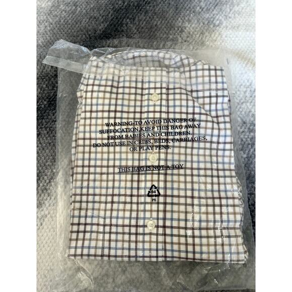 UNTUCKit Men's 'Berton' Regular Fit Long Sleeve Button Up Checkered Shirt XXXL - Picture 2 of 4